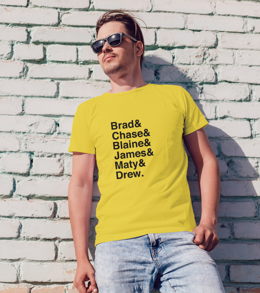 Brad Chase Blaine James Maty Drew 573 Tees Collaboration T-Shirt