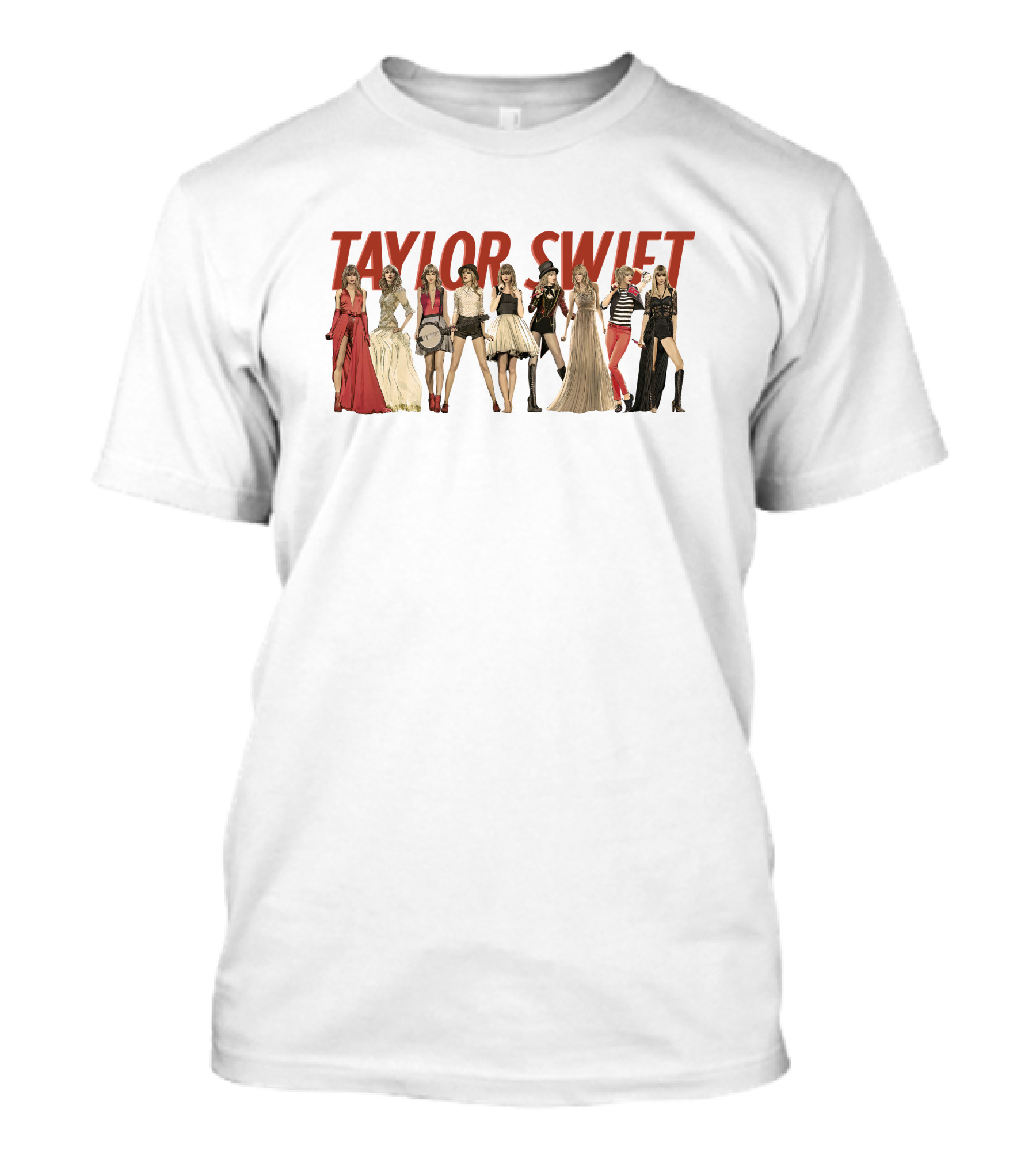 Taylor Swift Red Taylor's Version Eras Outfits T-Shirt