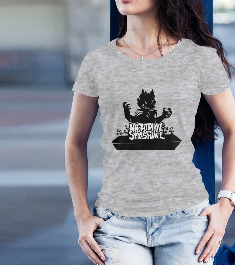 Nightmare On Smashville Werewolves Halloween T-Shirt