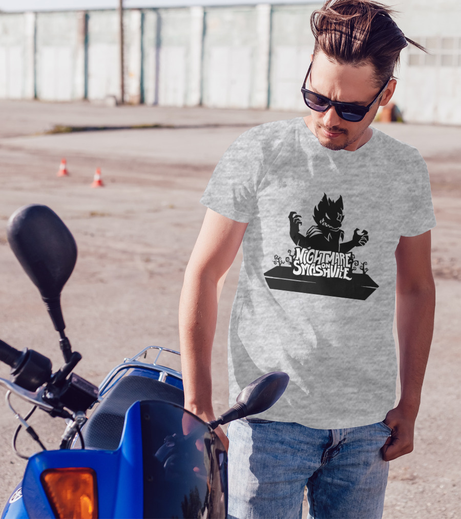 Nightmare On Smashville Werewolves Halloween T-Shirt