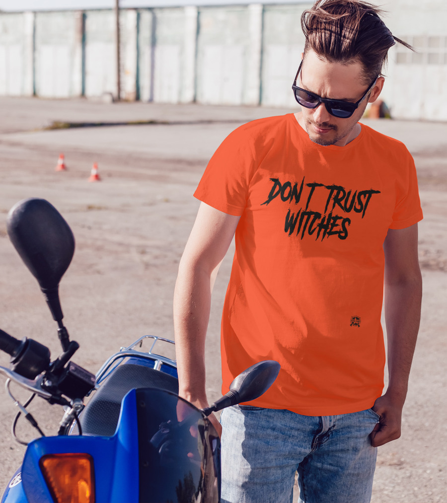 Don't Trust Witches Jack Posobiec Bring Ammo Text T-Shirt