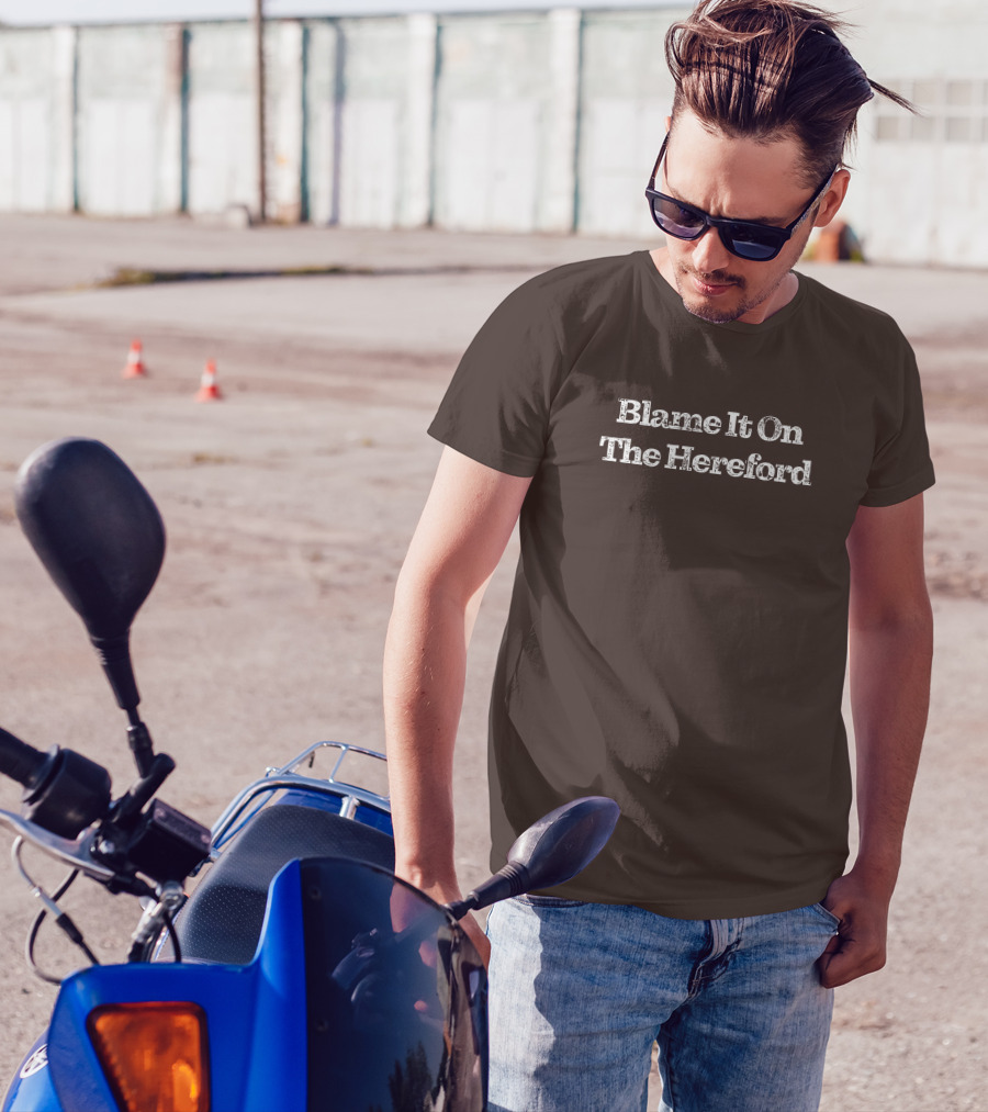 Parker Cattle Blame It On The Hereford T-Shirt