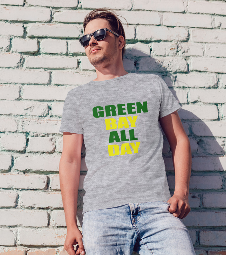 Green Bay All Day Packers Fan Edition Sam 2 Point Oh T-Shirt