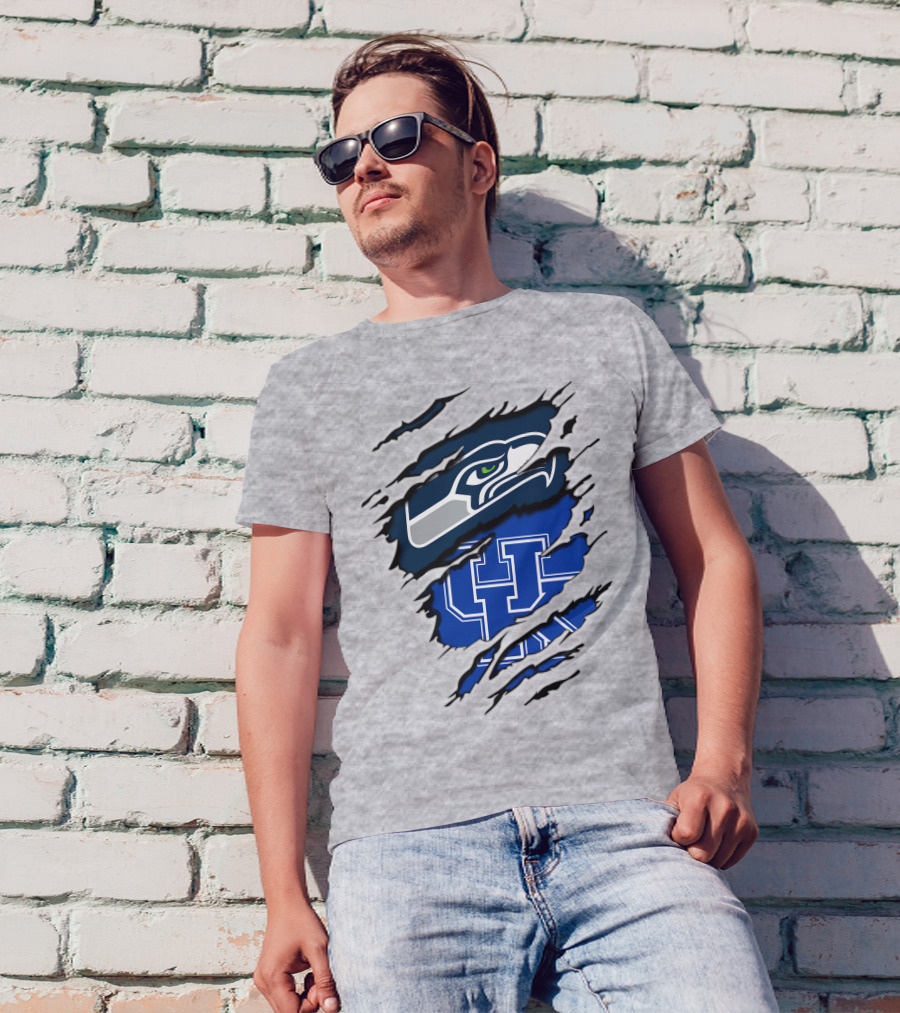Seahawks UK Logo Fusion T-Shirt