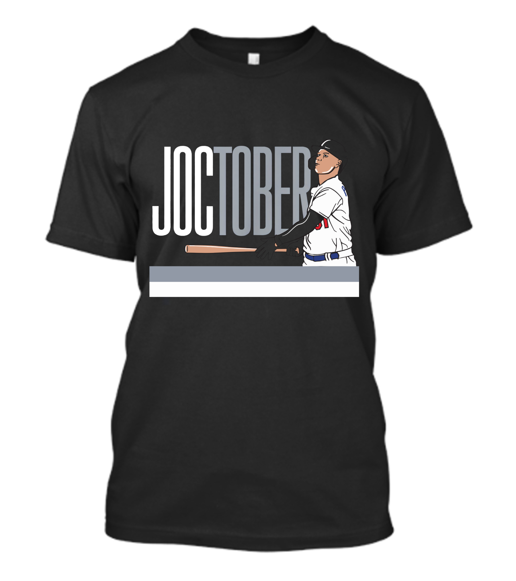 Joctober Baseball Player Batting Iconic Moment T-Shirt