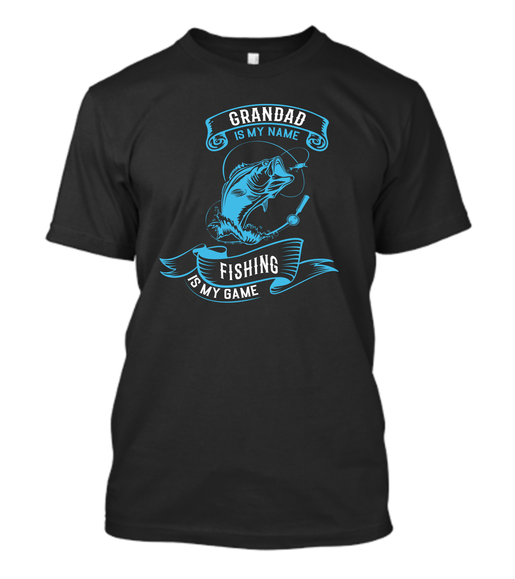 Grandad Is My Name Fishing Is My Game T-Shirt