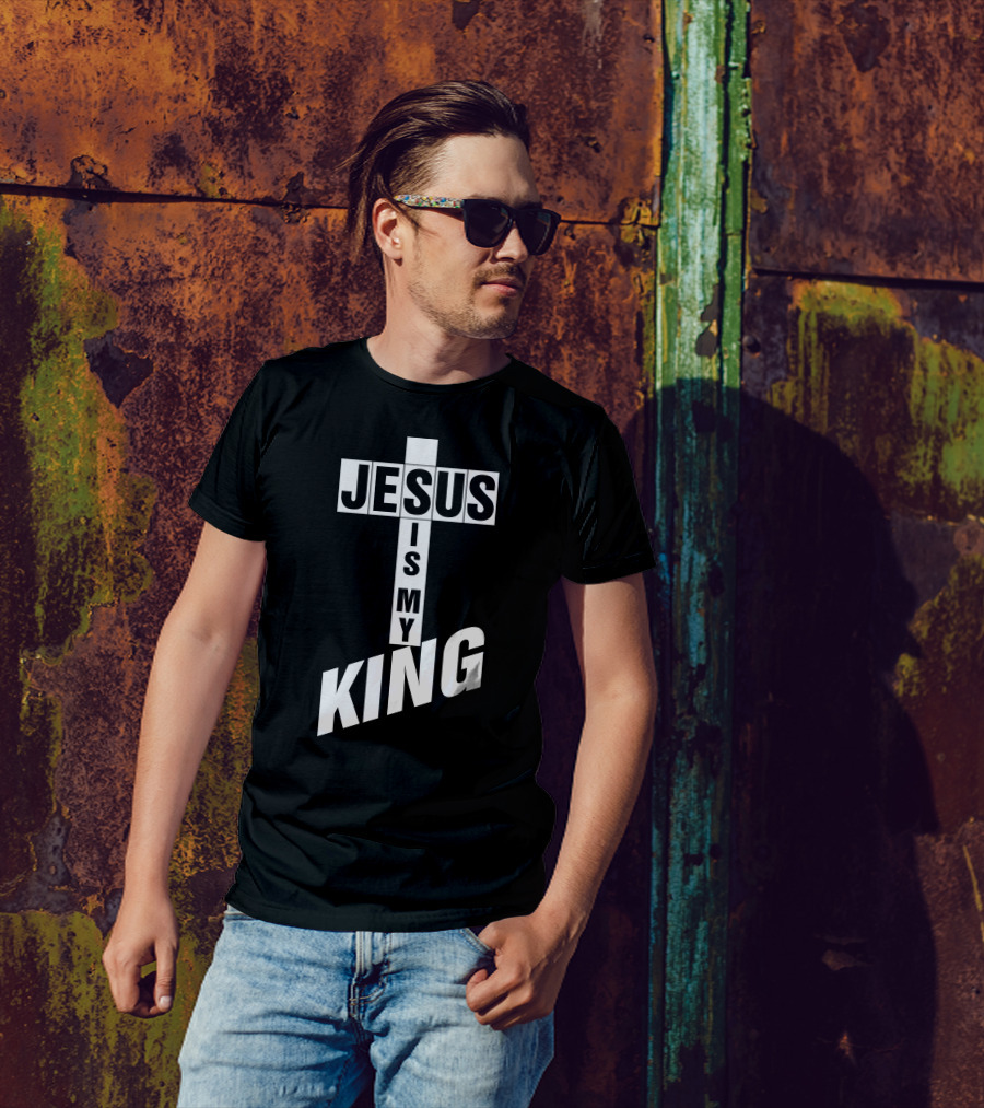 Jesus Is My King Cross T-Shirt