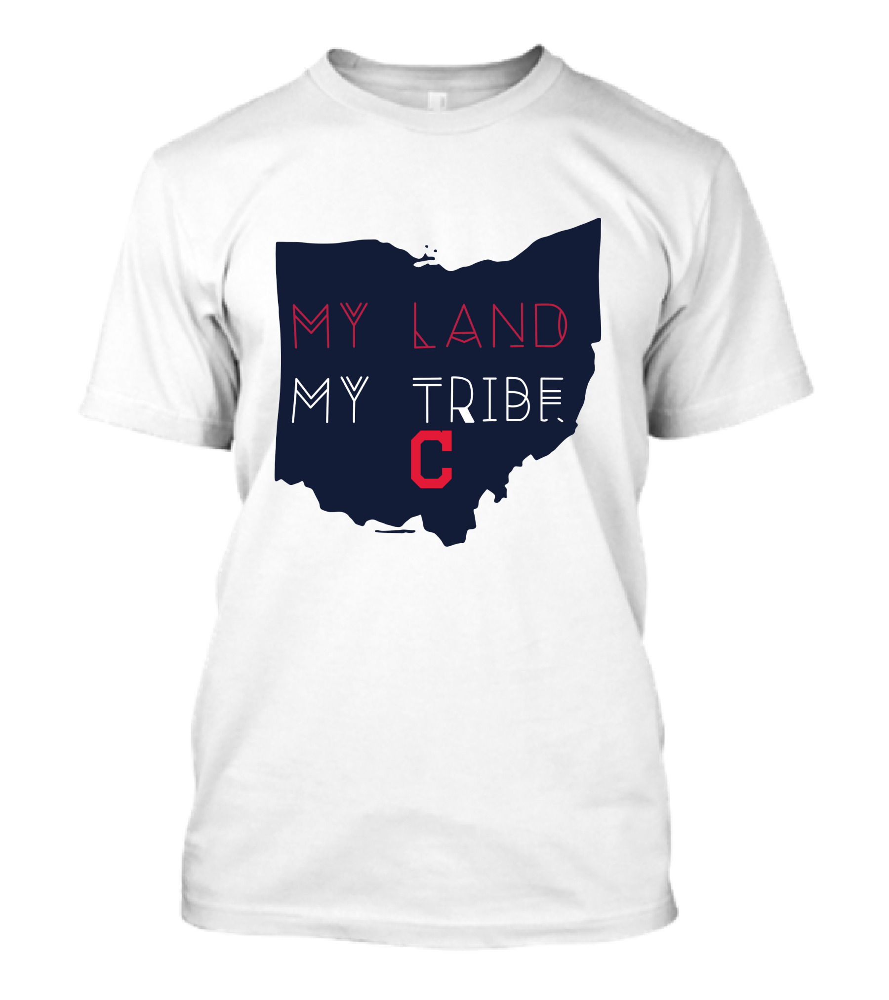 My Land My Tribe Cleveland C Indians T-Shirt