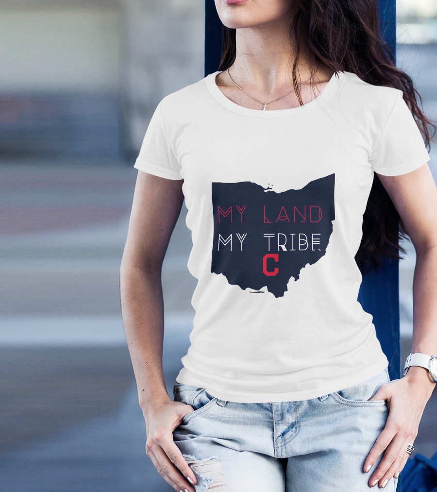 My Land My Tribe Cleveland C Indians T-Shirt