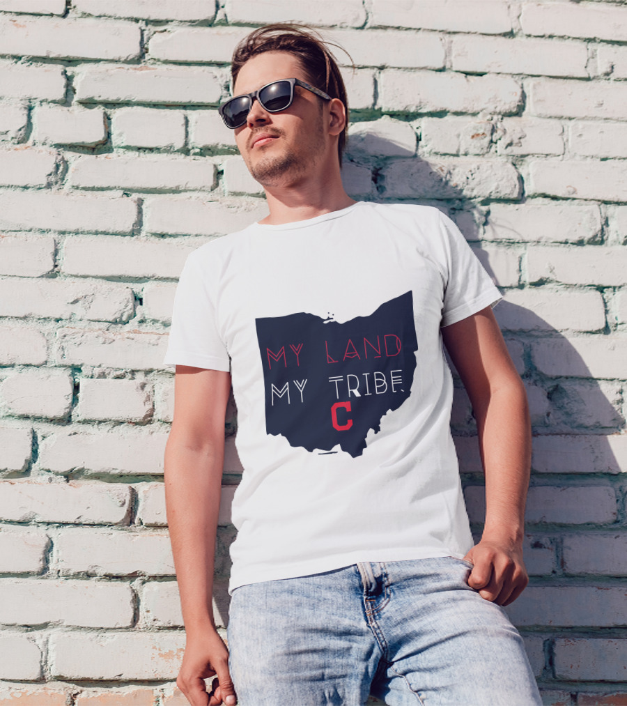 My Land My Tribe Cleveland C Indians T-Shirt
