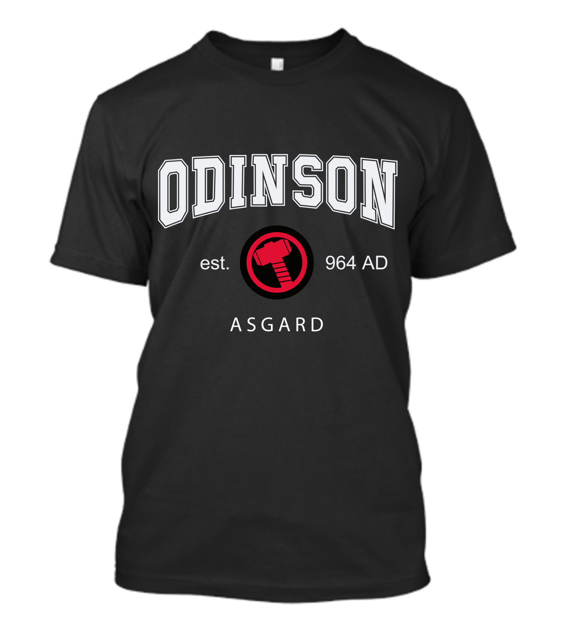 Odinson Asgard Est 964 AD Mjolnir T-Shirt