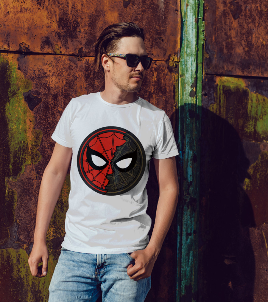 Spider-Man No Way Home Dual Mask T-Shirt