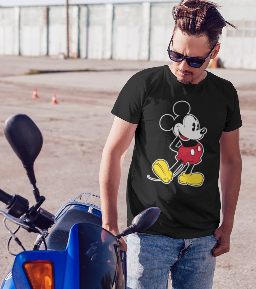 Disney Classic Mickey Mouse Standing Pose T-Shirt