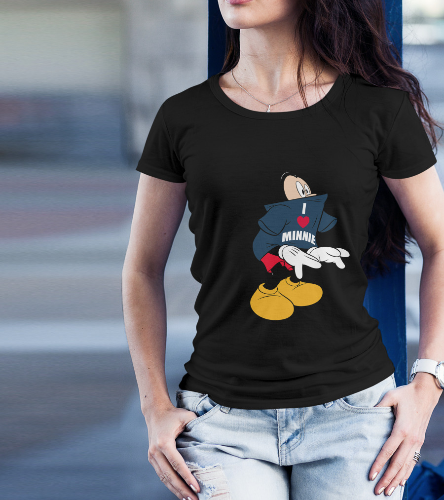 Mickey I Love Minnie Disney T-Shirt