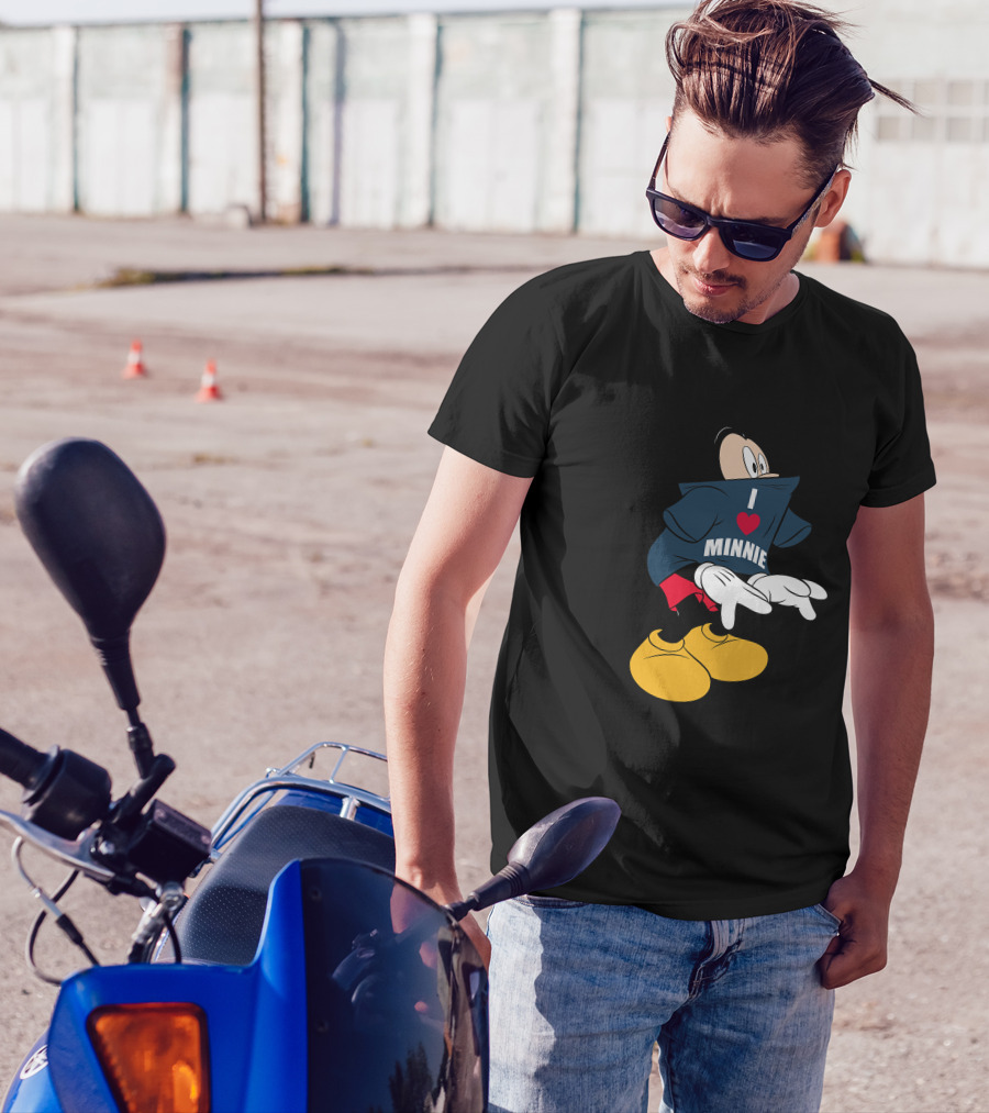 Mickey I Love Minnie Disney T-Shirt