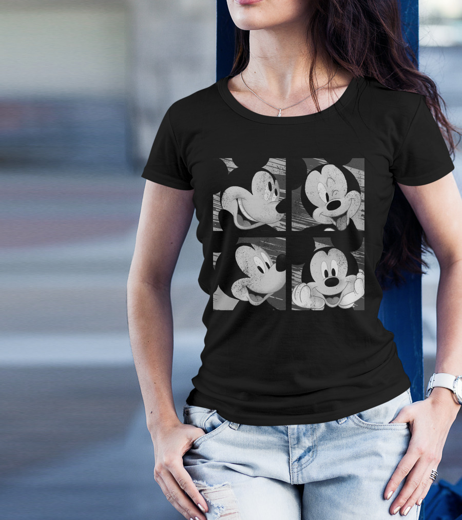 Disney Mickey Mouse Yearbook Vintage Expressions T-Shirt