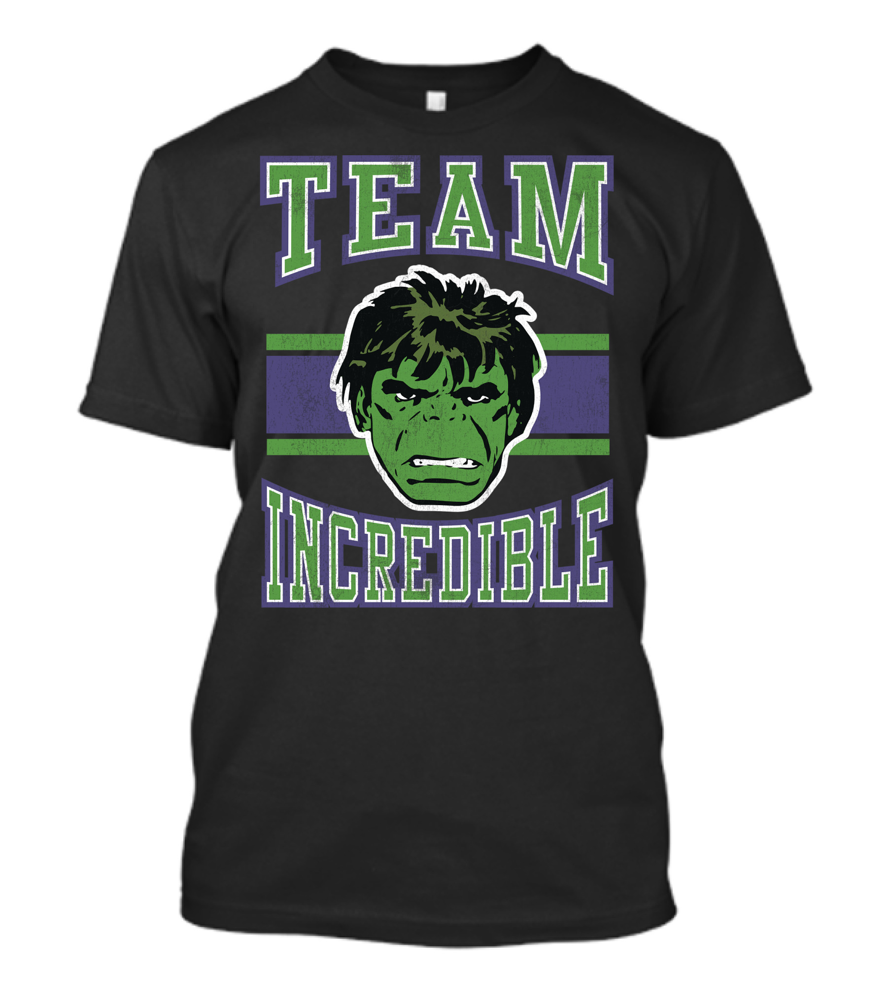 Marvel Classic Team Incredible Hulk Retro T-Shirt