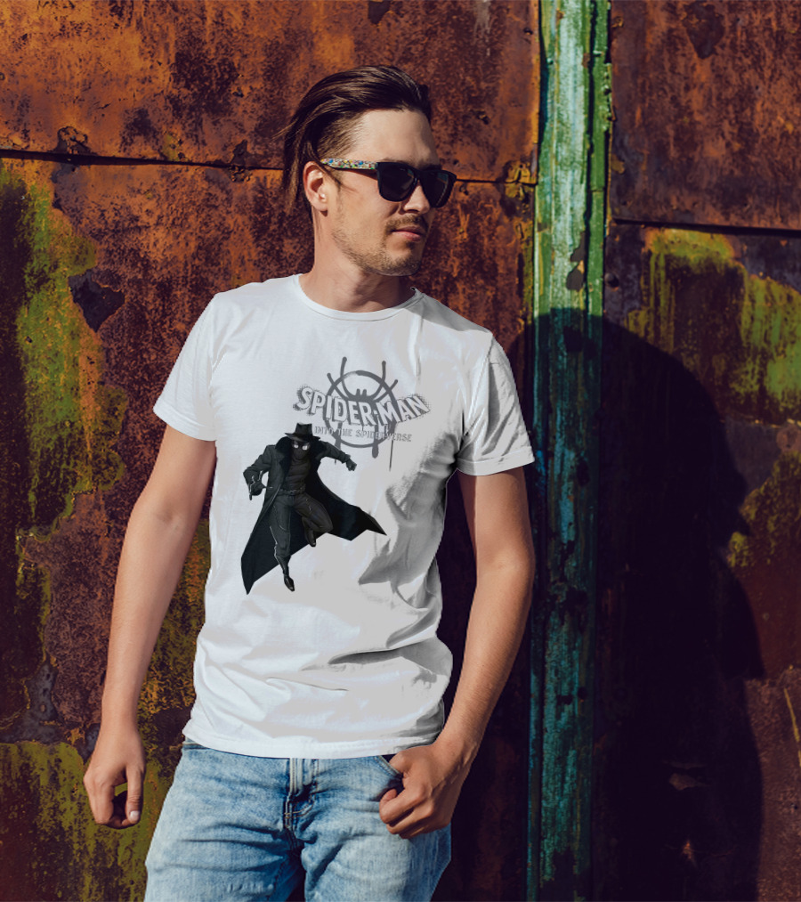 Marvel Spider-Man Into The Spider-Verse Noir T-Shirt