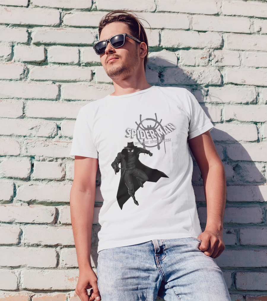 Marvel Spider-Man Into The Spider-Verse Noir T-Shirt