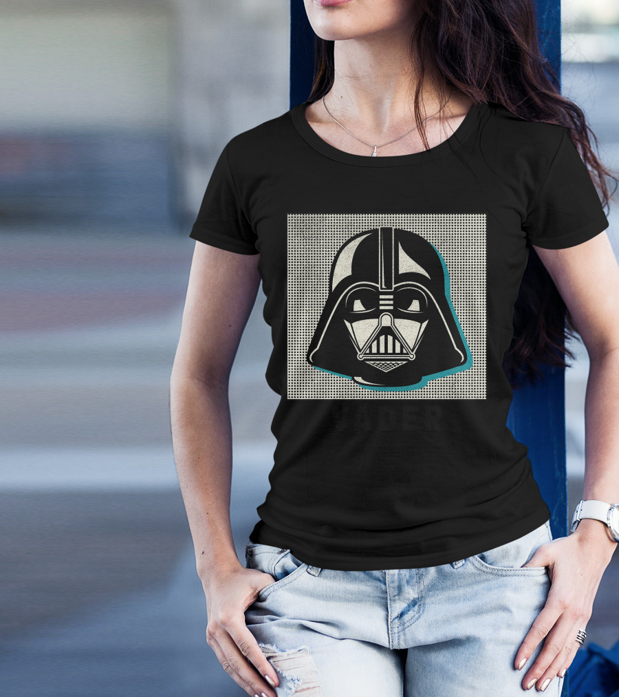 Star Wars Darth Vader Pop Art Shadow Vader T-Shirt