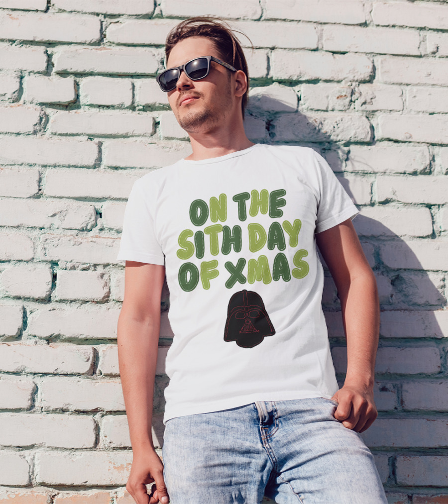 Star Wars Darth Vader On The Sith Day Of Xmas T-Shirt