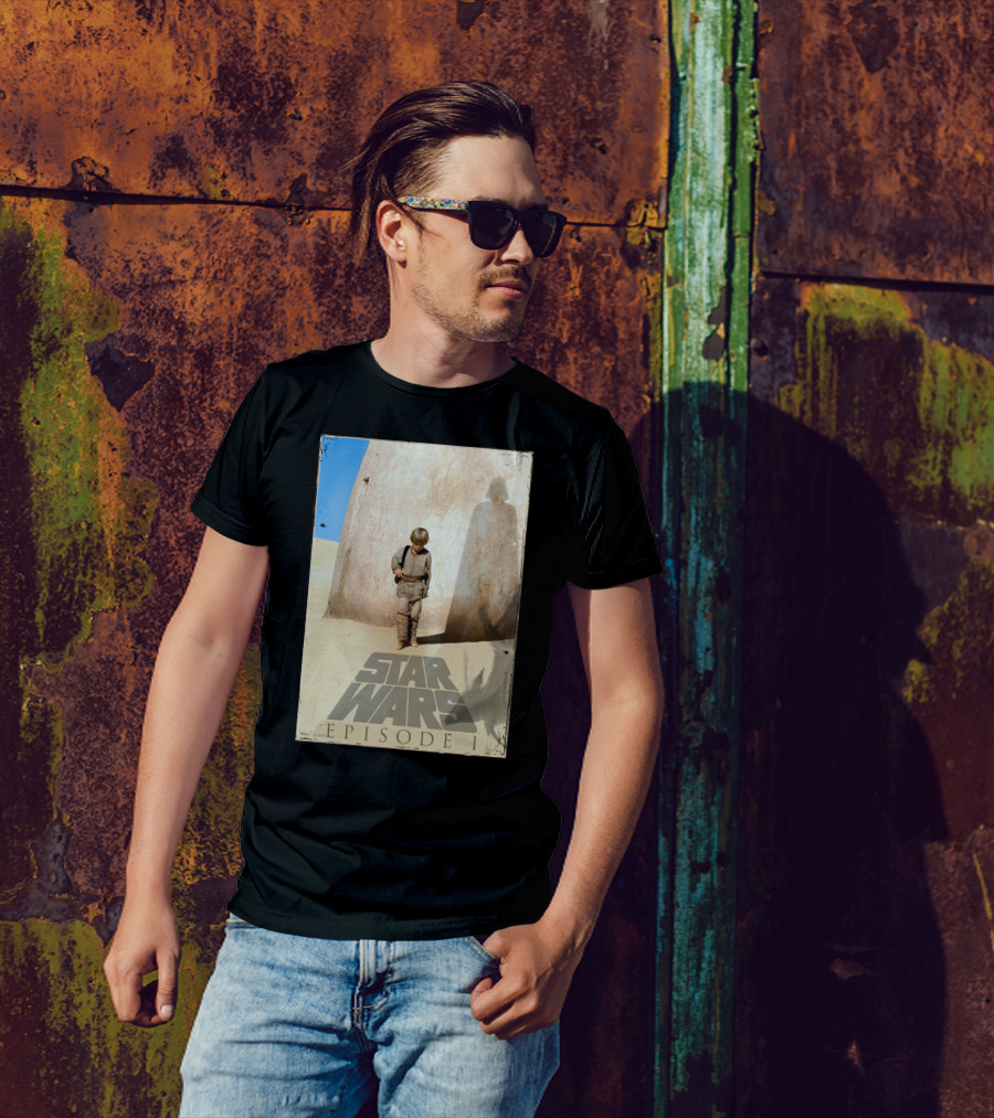 Star Wars Episode I The Phantom Menace Anakin Skywalker Shadow T-Shirt