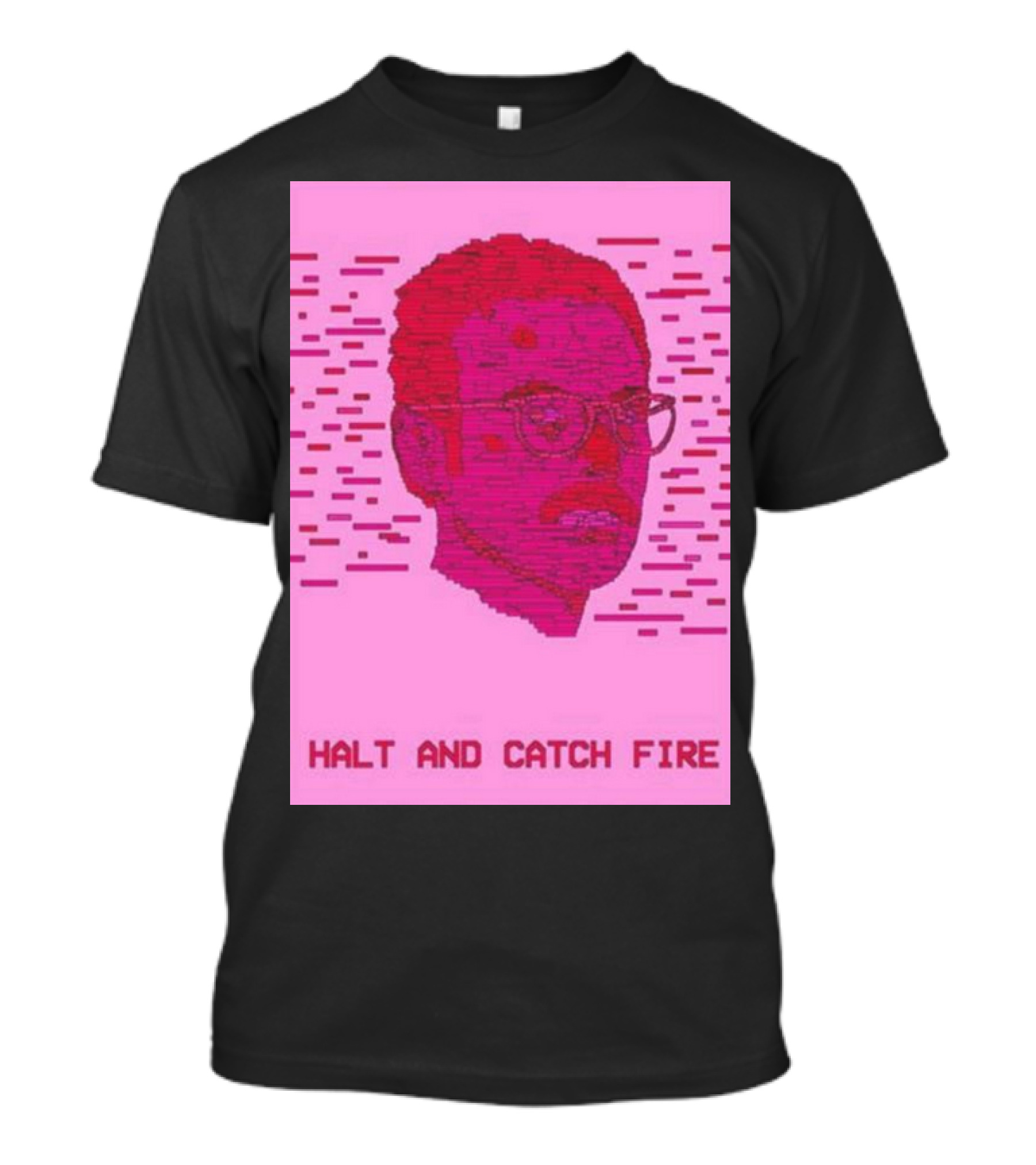 Halt And Catch Fire Retro Pixel T-Shirt