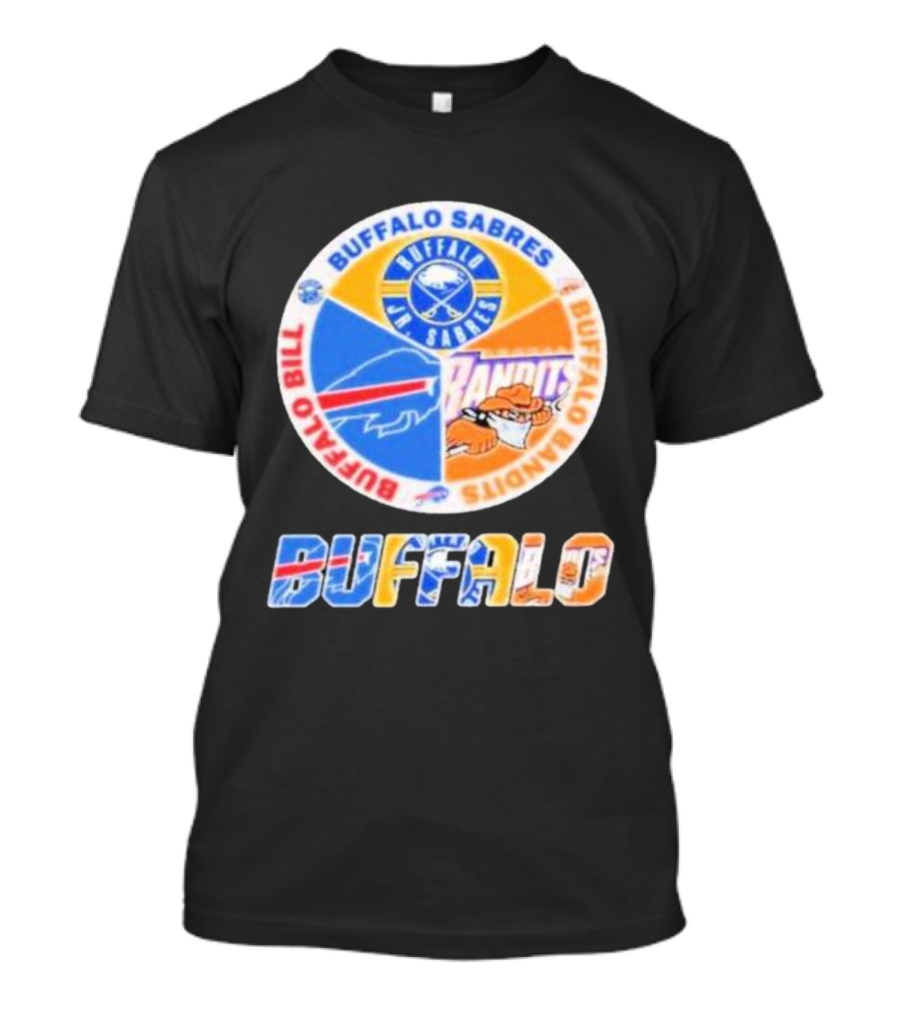 Buffalo Sabres Bandits Bills Team Sport Legend T-Shirt