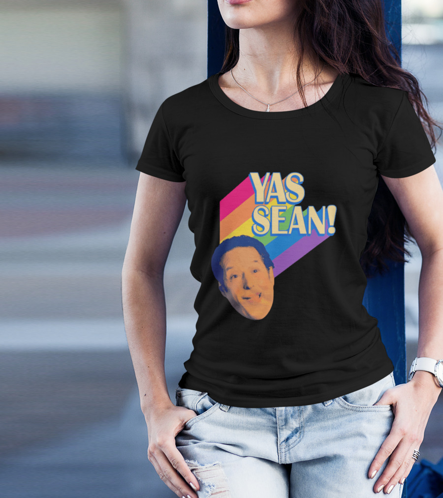 Yas Sean Rainbow Face T-Shirt