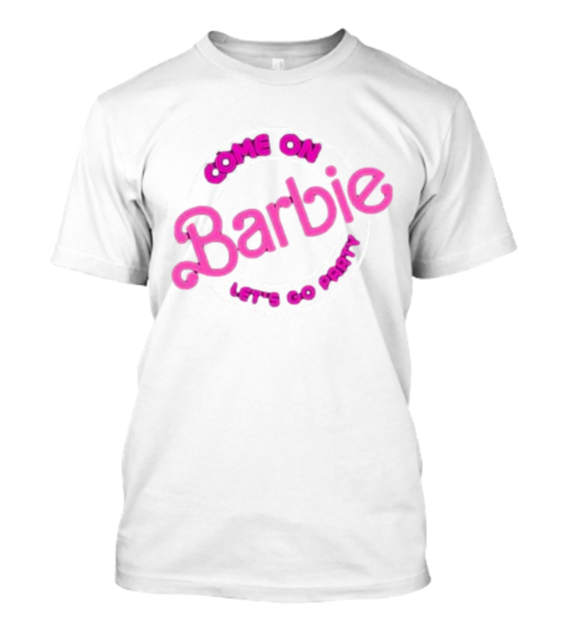 Come On Barbie Let's Go Party Retro T-Shirt