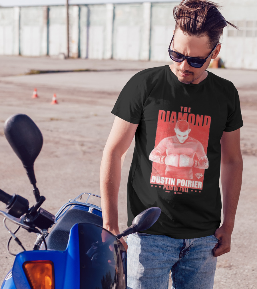 The Diamond Dustin Poirier Paid In Full Diamond Boxing T-Shirt