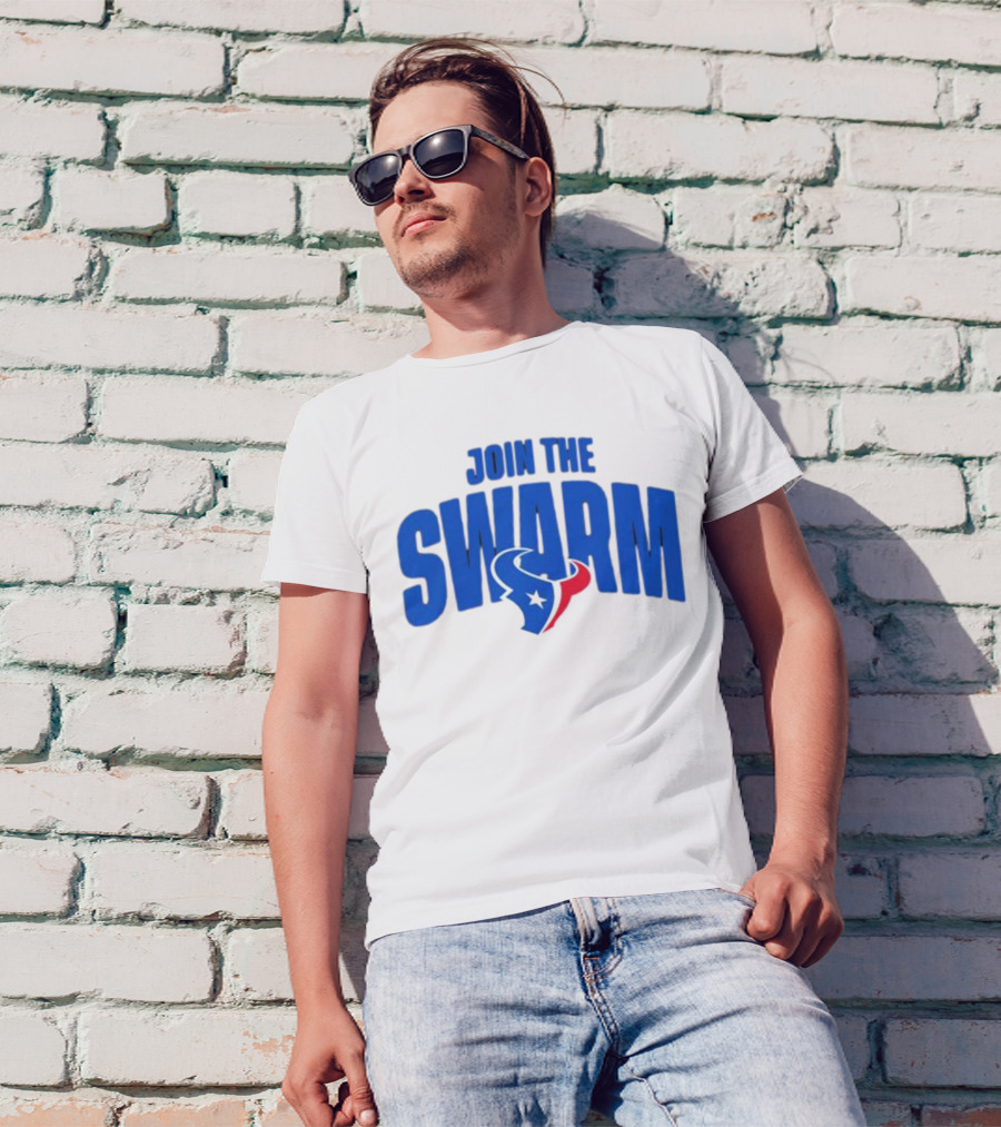 Join The Swarm Houston Texans Fan T-Shirt