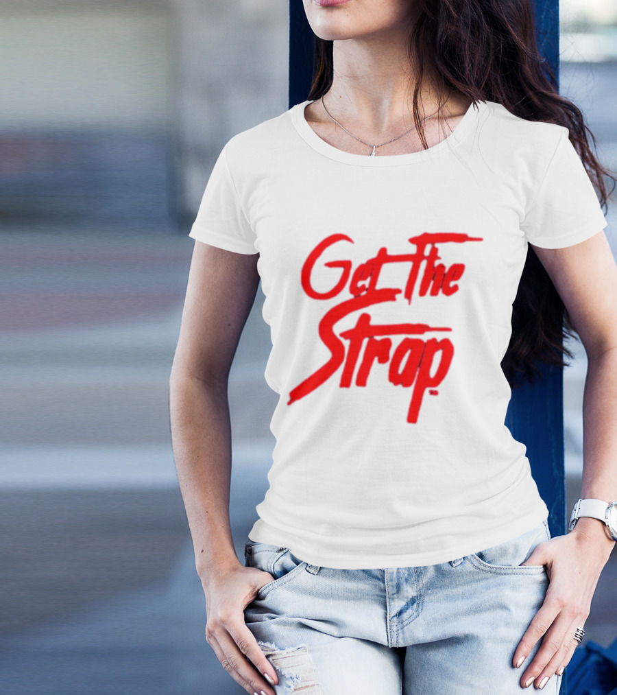 Version 1 Get The Strap Red T-Shirt