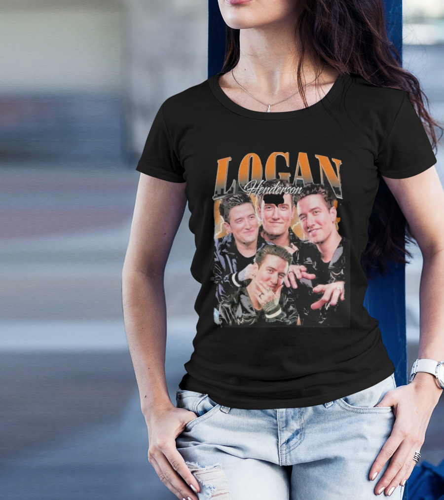 Logan Henderson Vintage And Man T-Shirt