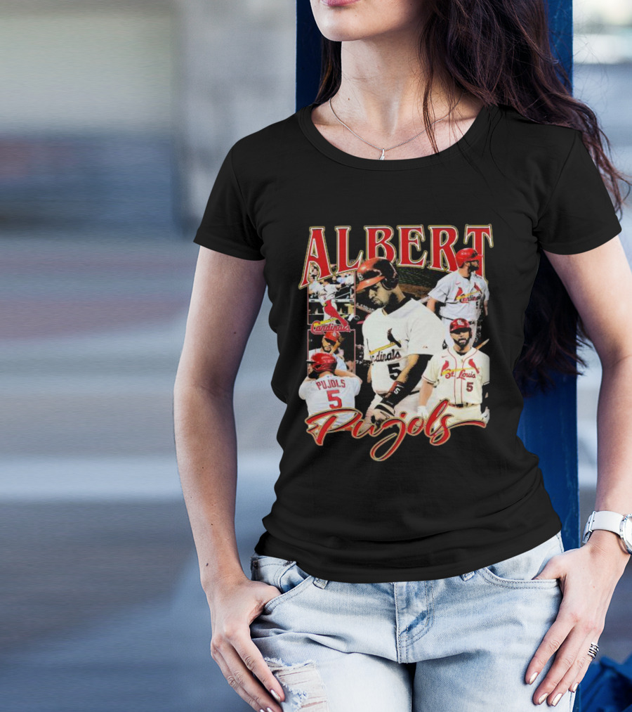 Albert Pujols St. Louis Cardinals Baseball Legend T-Shirt