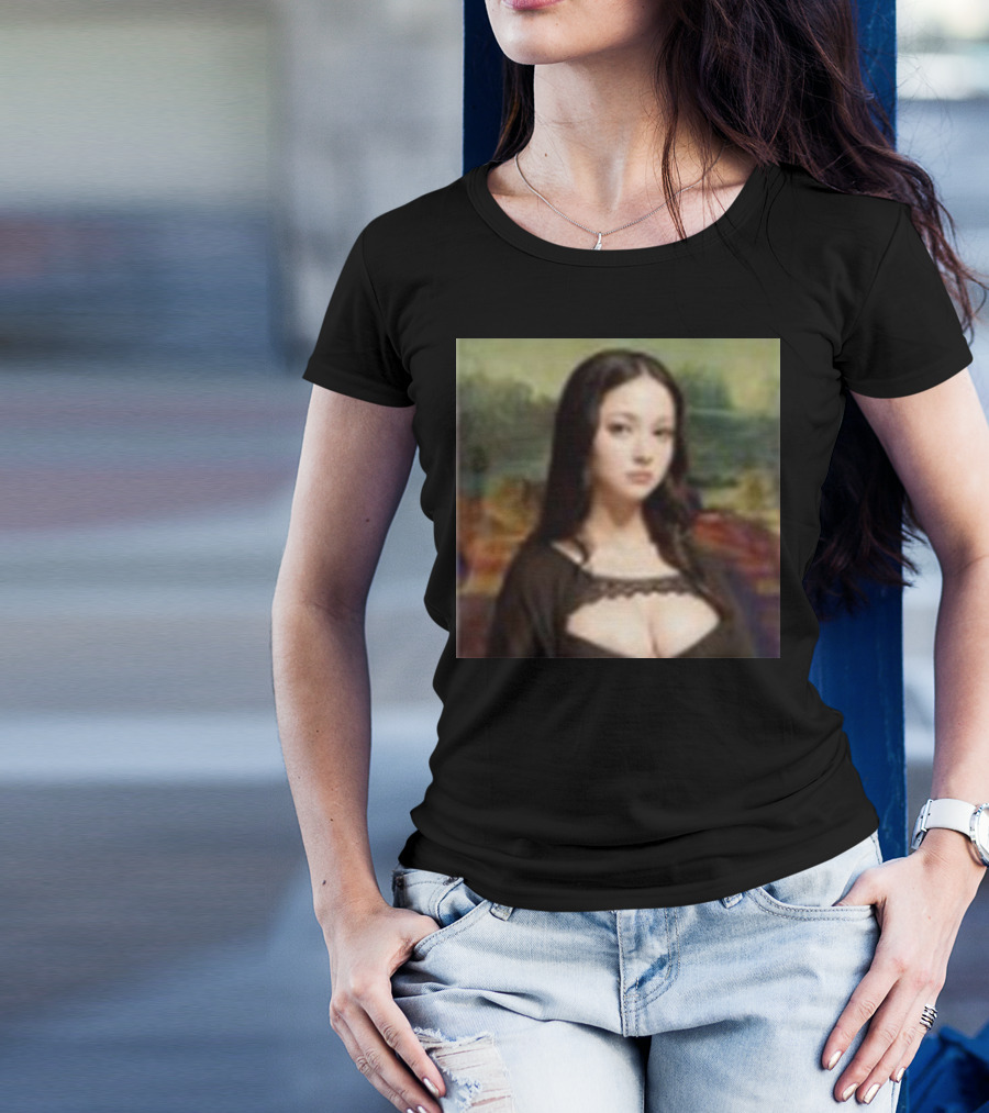 Modern Mona Lisa Renaissance Elegance T-Shirt