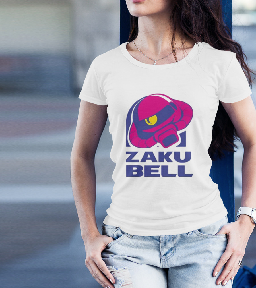Dead Set Media Zaku Bell Mecha Fast Food Mashup T-Shirt