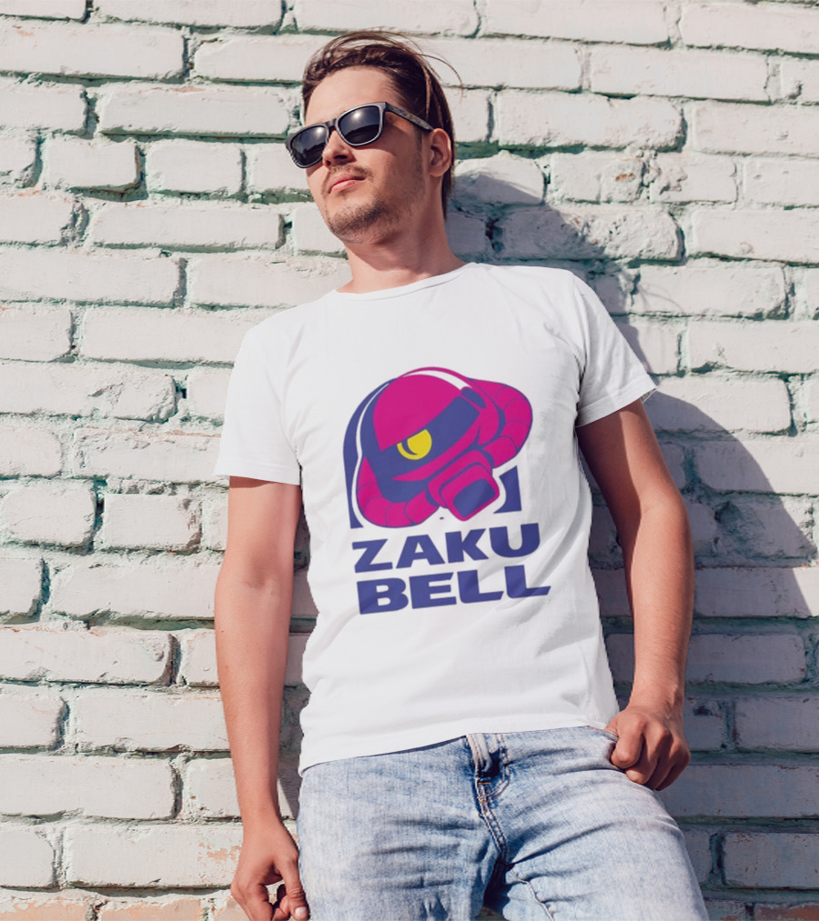 Dead Set Media Zaku Bell Mecha Fast Food Mashup T-Shirt