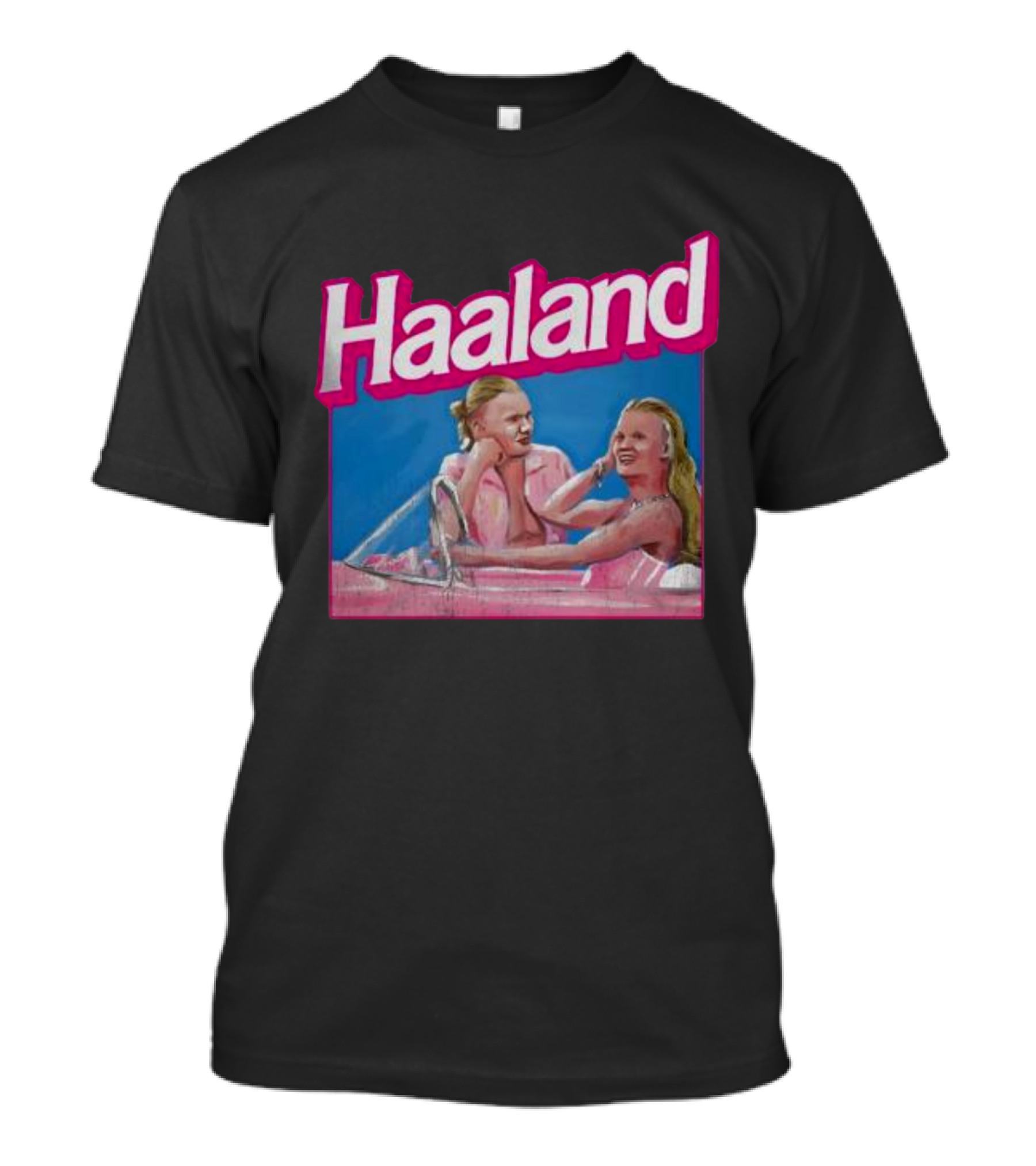 Haaland Ken And Barbie Car Adventure T-Shirt