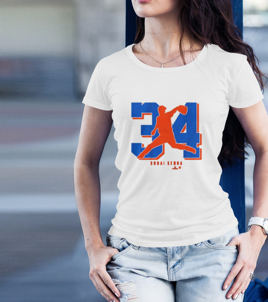Kodai Senga 34 New York Mets Pitcher T-Shirt