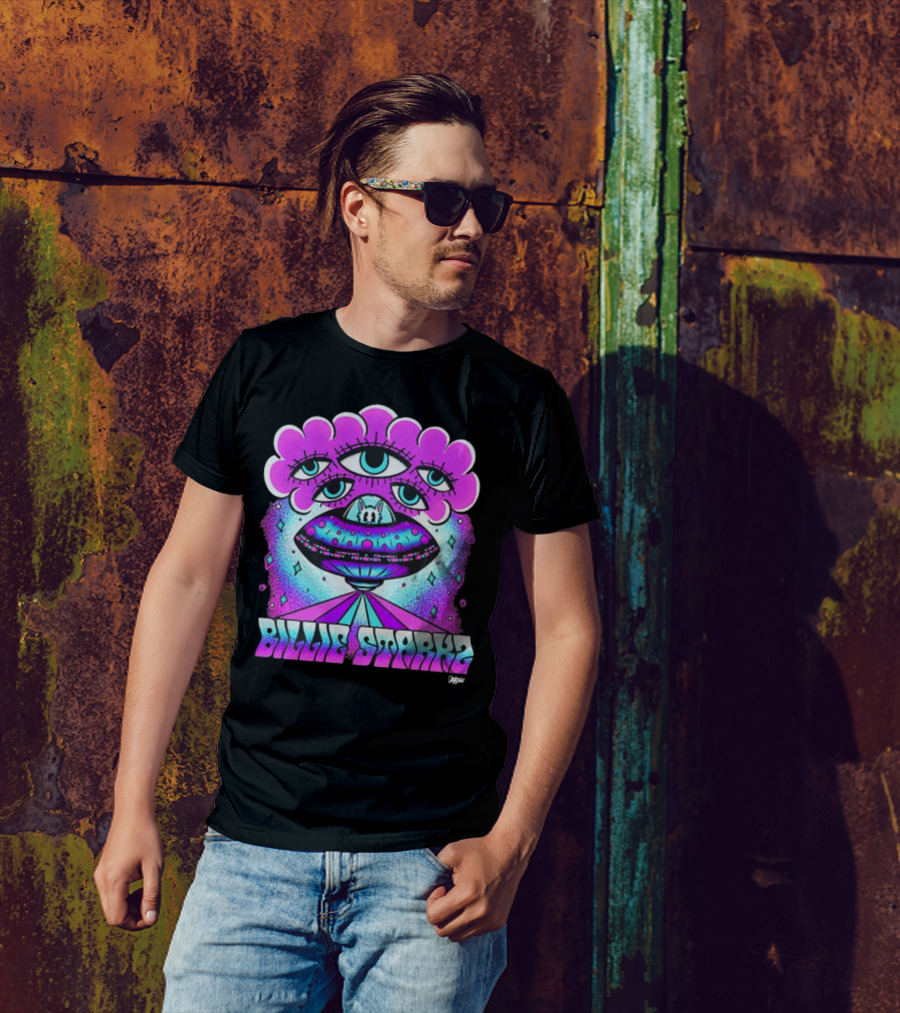 Billie Starks AEW Close Encounters UFO Alien Eyes T-Shirt