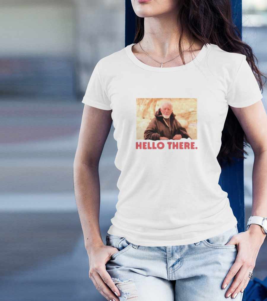 Alec Guinness Obi-Wan Kenobi Hello There Iconic Star Wars T-Shirt