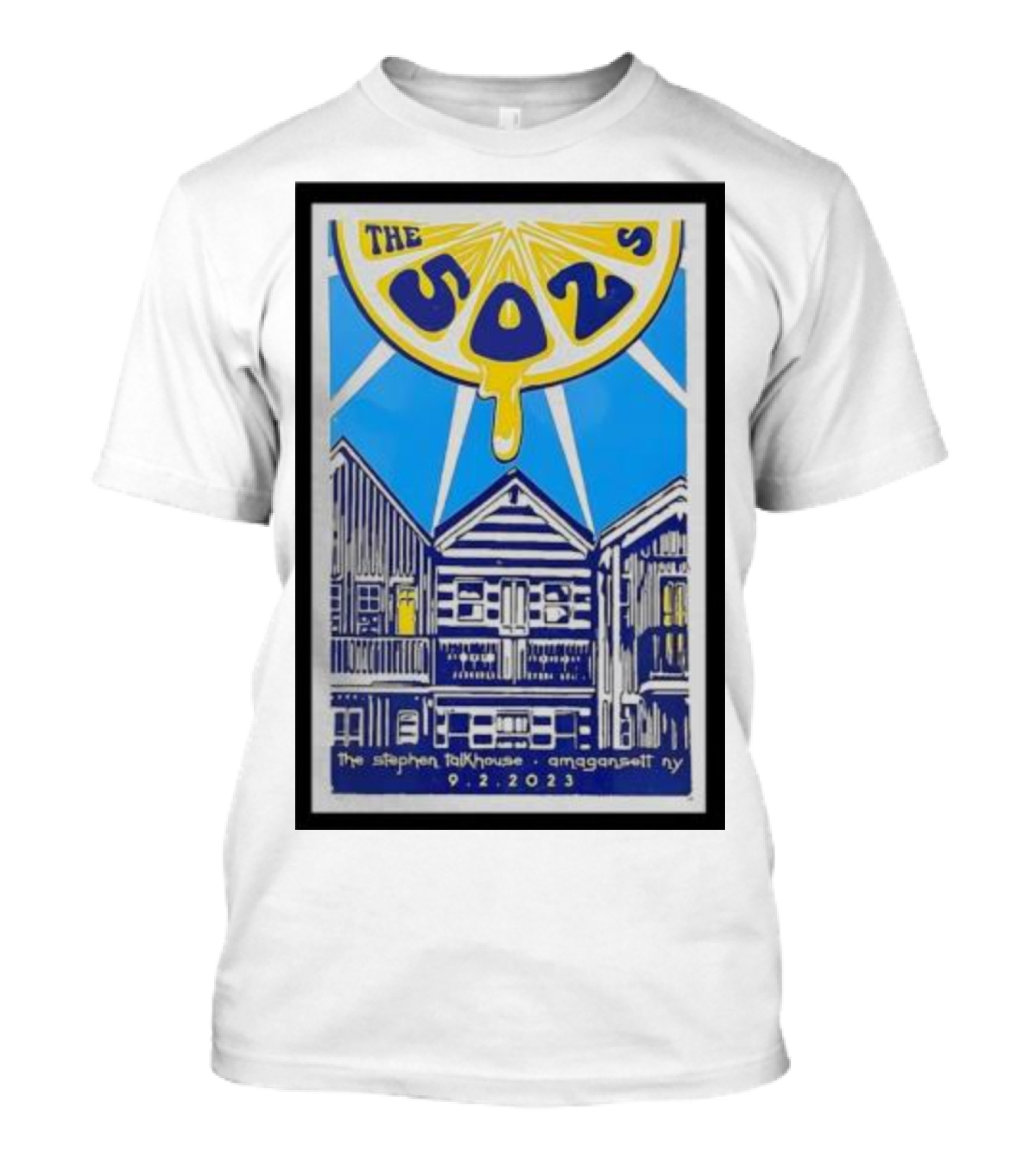 The 502s Event Poster The Stephen Talkhouse Amagansett NY 9.2.2023 T-Shirt