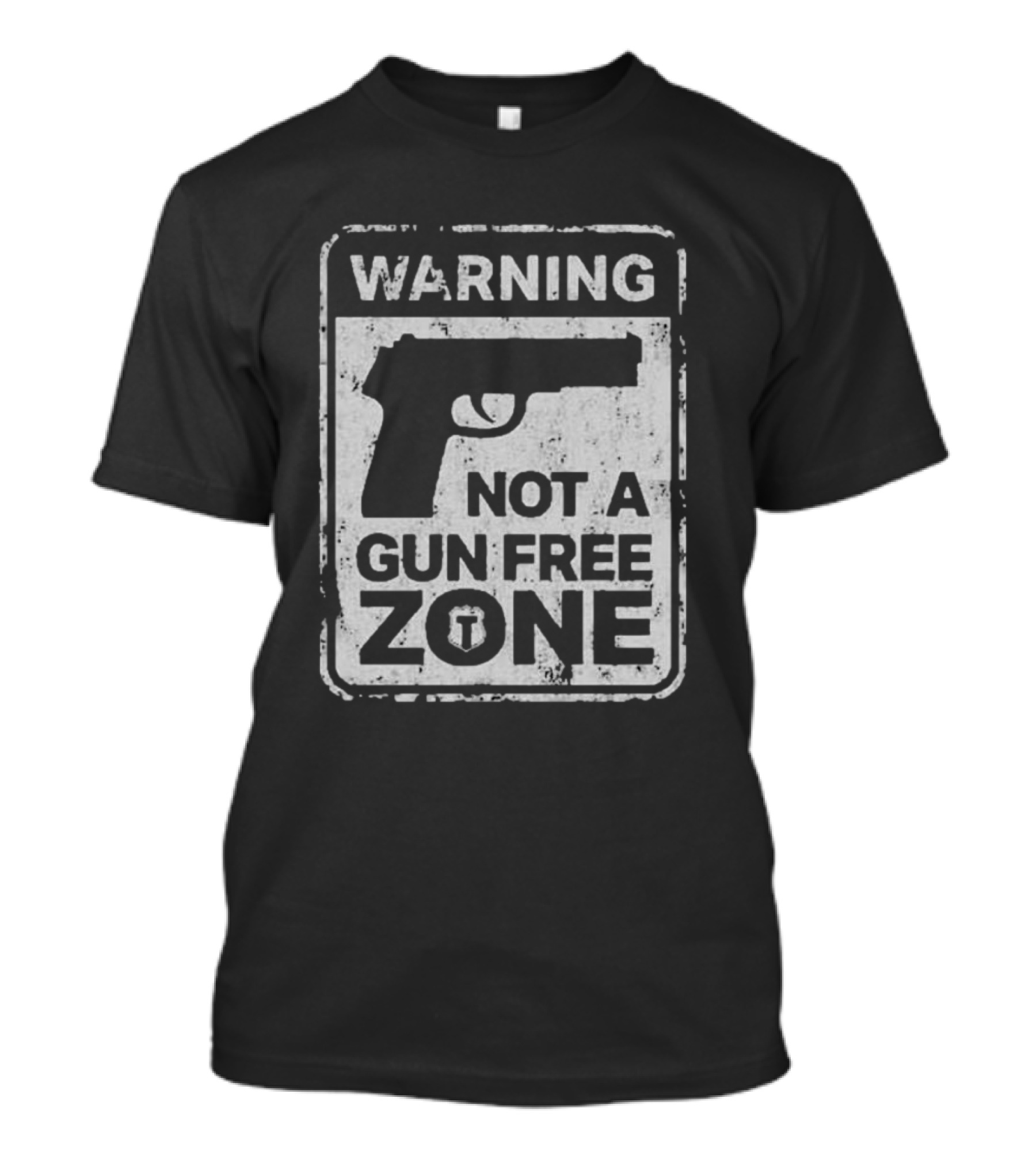WARNING NOT A GUN FREE ZONE T-Shirt