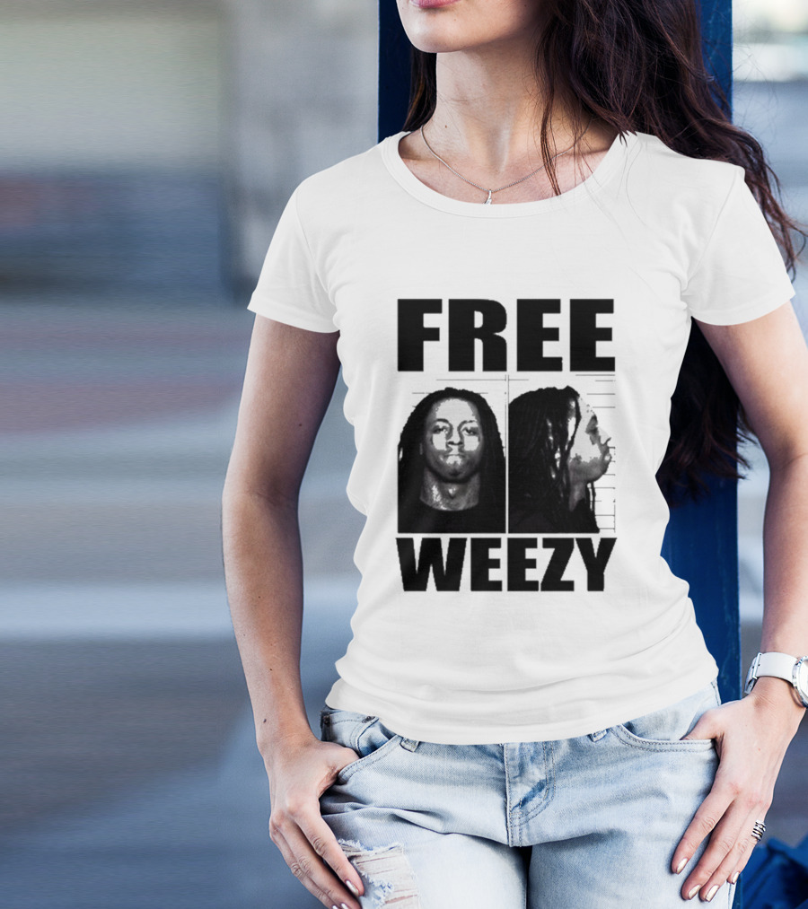Jeff Hardy Free Weezy Mugshot Image T-Shirt