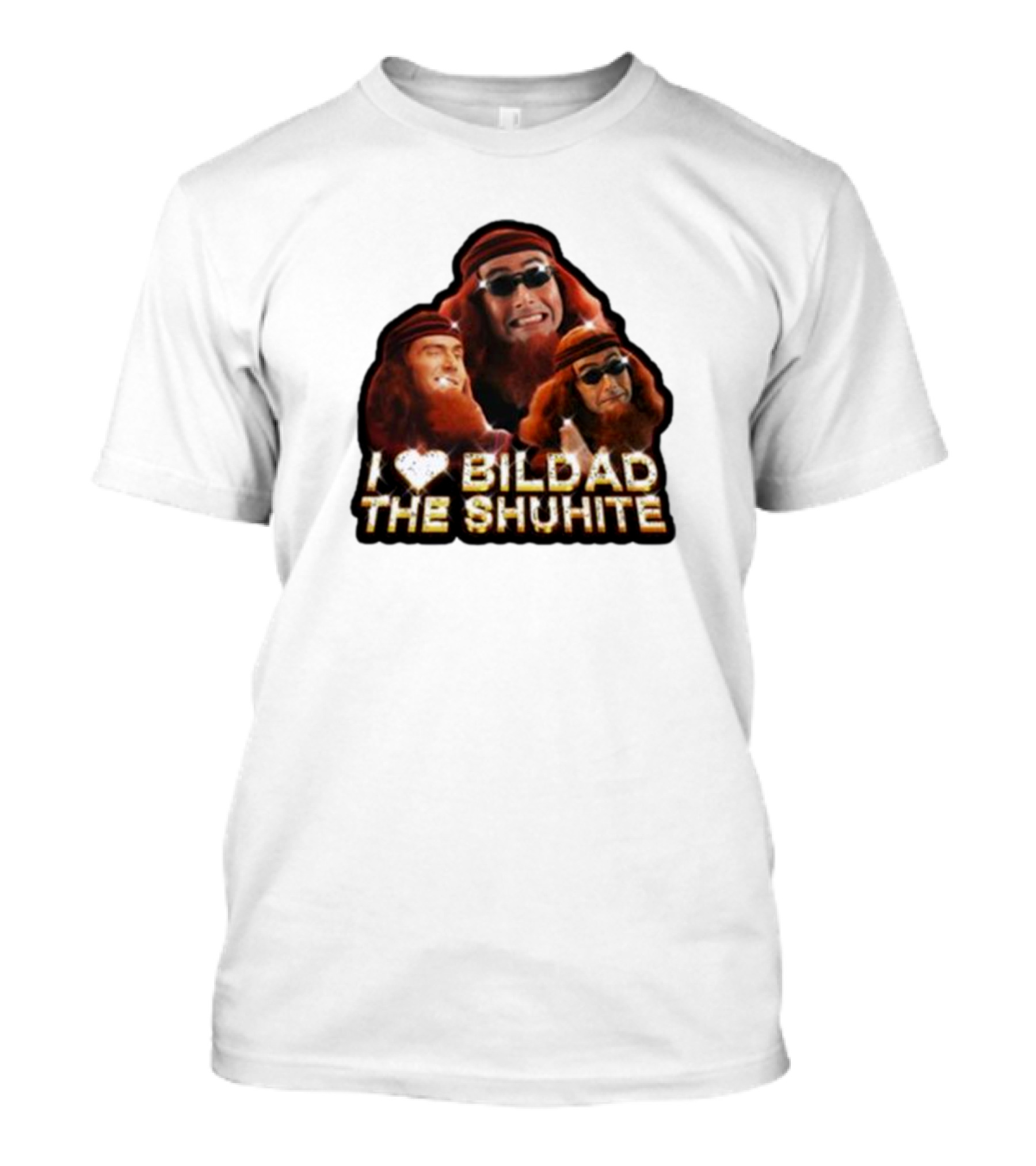 Goodomens2 Hellaleg I Love Bildad The Shuhite T-Shirt