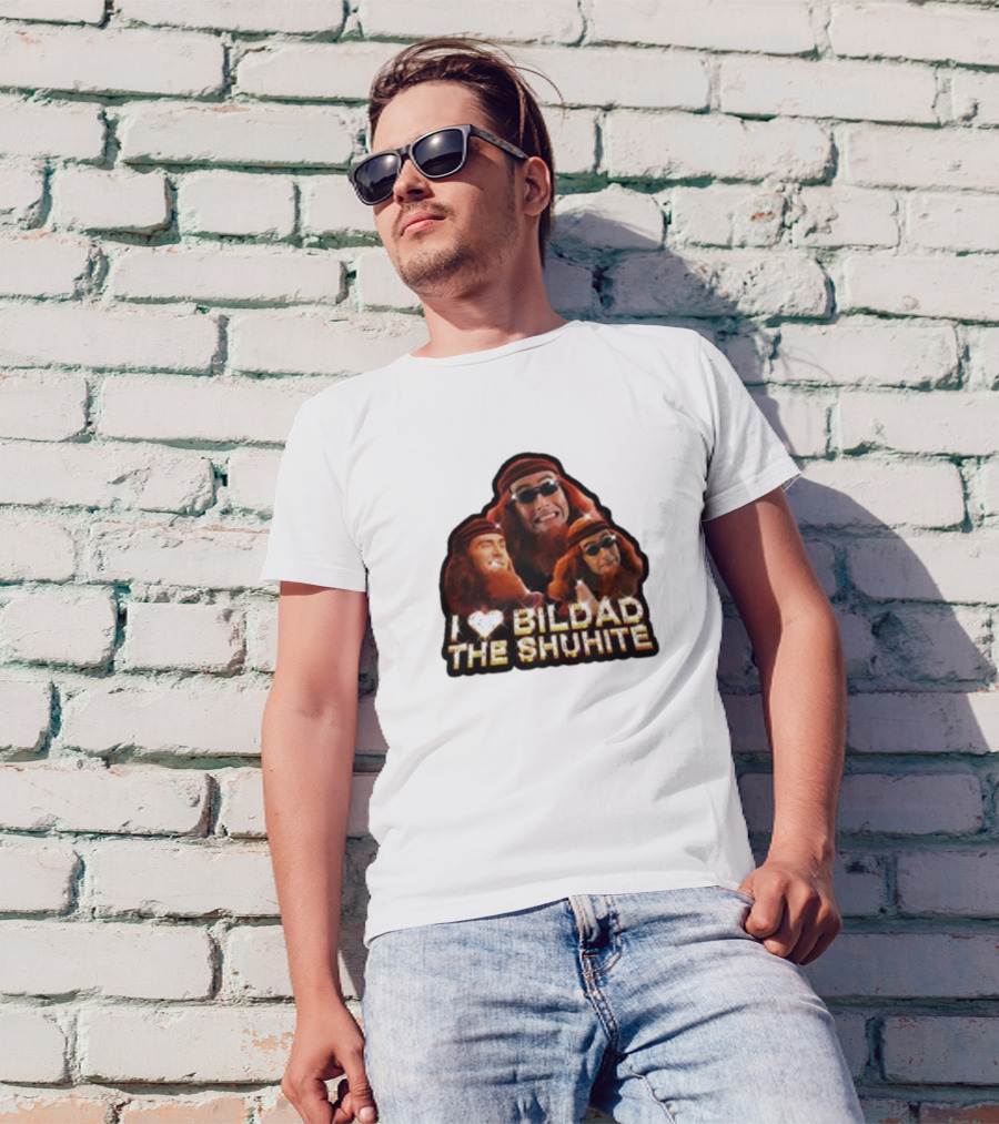 Goodomens2 Hellaleg I Love Bildad The Shuhite T-Shirt