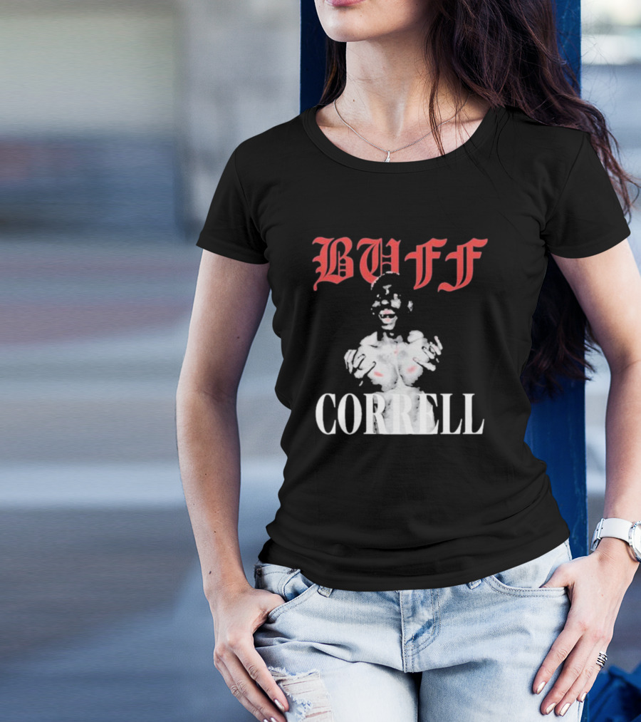 BUFF CORRELL Screaming Buff Correll Iconic Visual T-Shirt