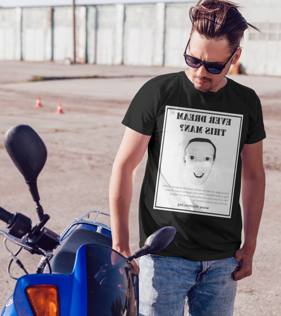 Ever Dream This Man Backwards Face Thisman.org T-Shirt