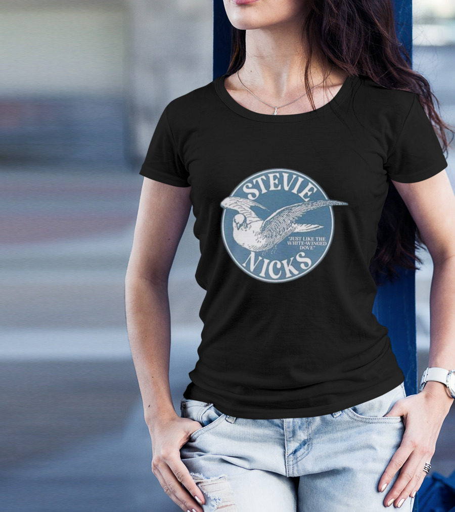 Stevie Nicks Just Like The White-Winged Dove Circular T-Shirt